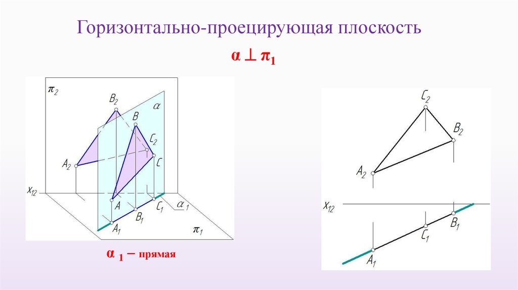 Относительная плоскость. Горизонтальный отрезок проецируется без искажения на плоскость. Как расположены относительно плоскостей проекций отрезки АВ АС вс. Центральное положение геометрия.