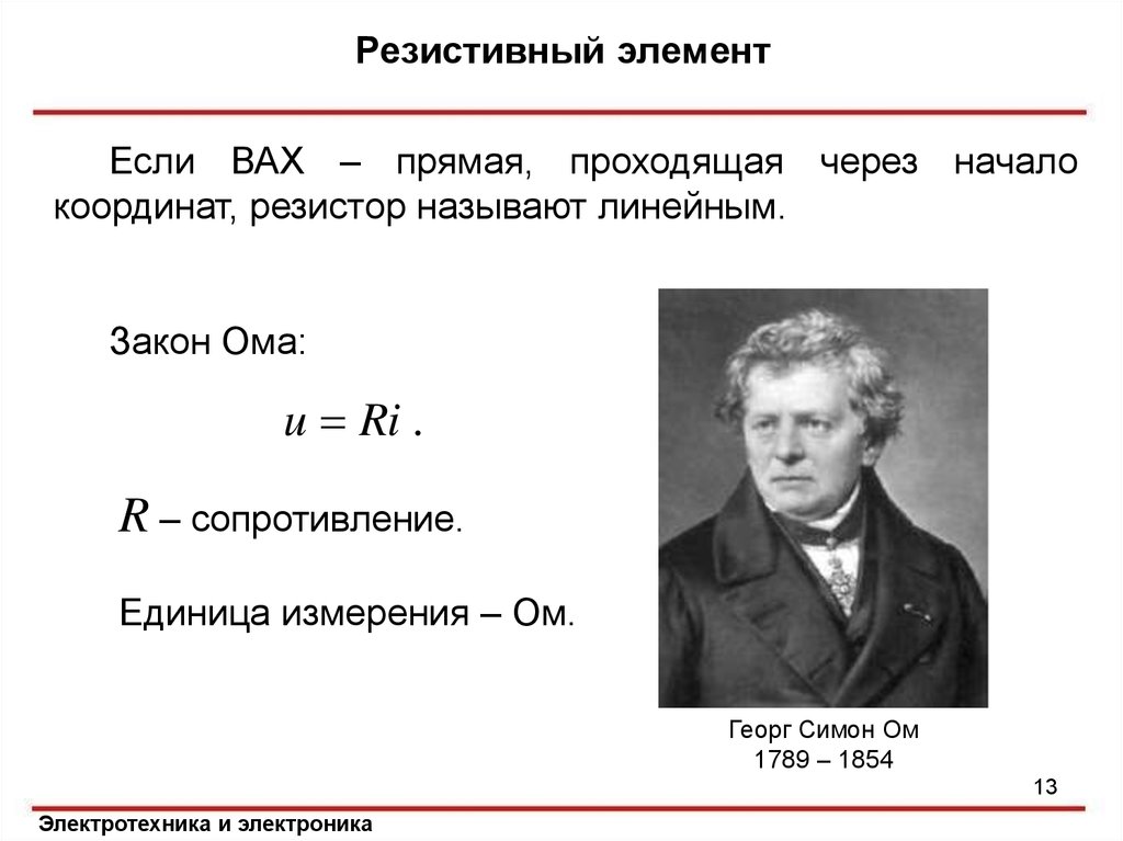 Ом измерение. Закон Ома единицы измерения. Резистивный элемент. Закон Ома для резистивного элемента:. Георг ом единицы измерения.