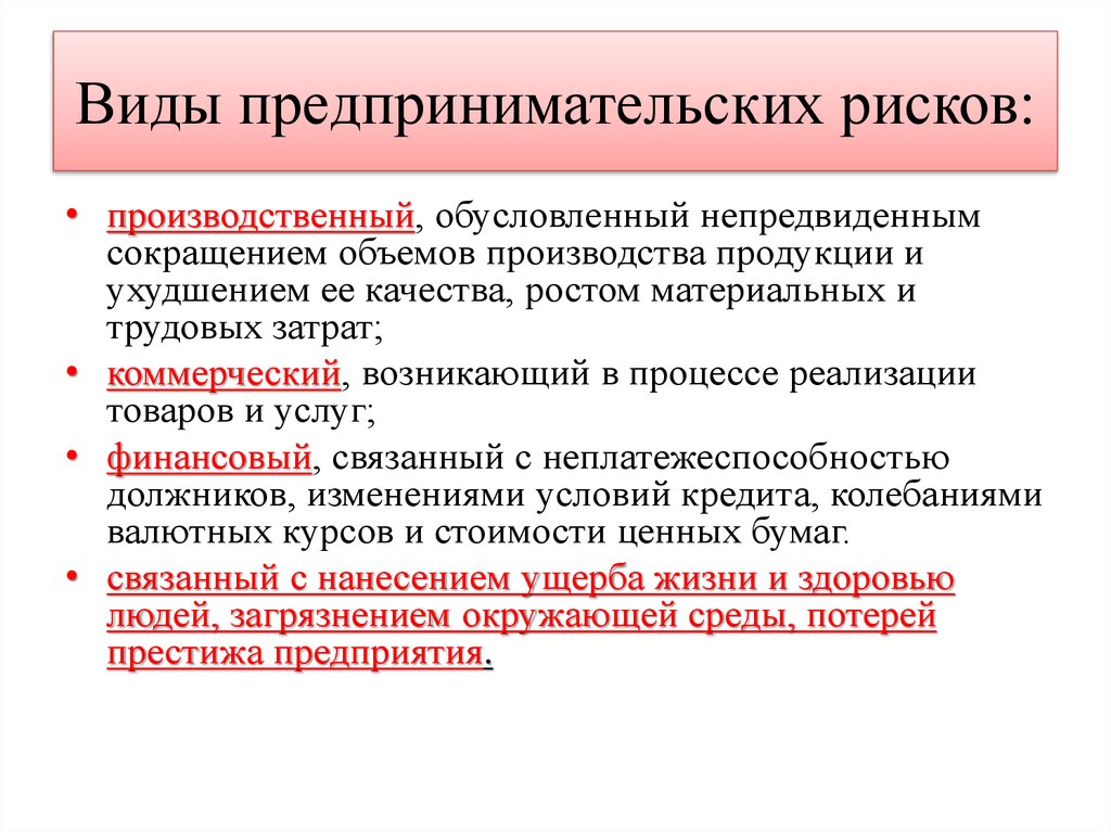 Что такое предпринимательский проект