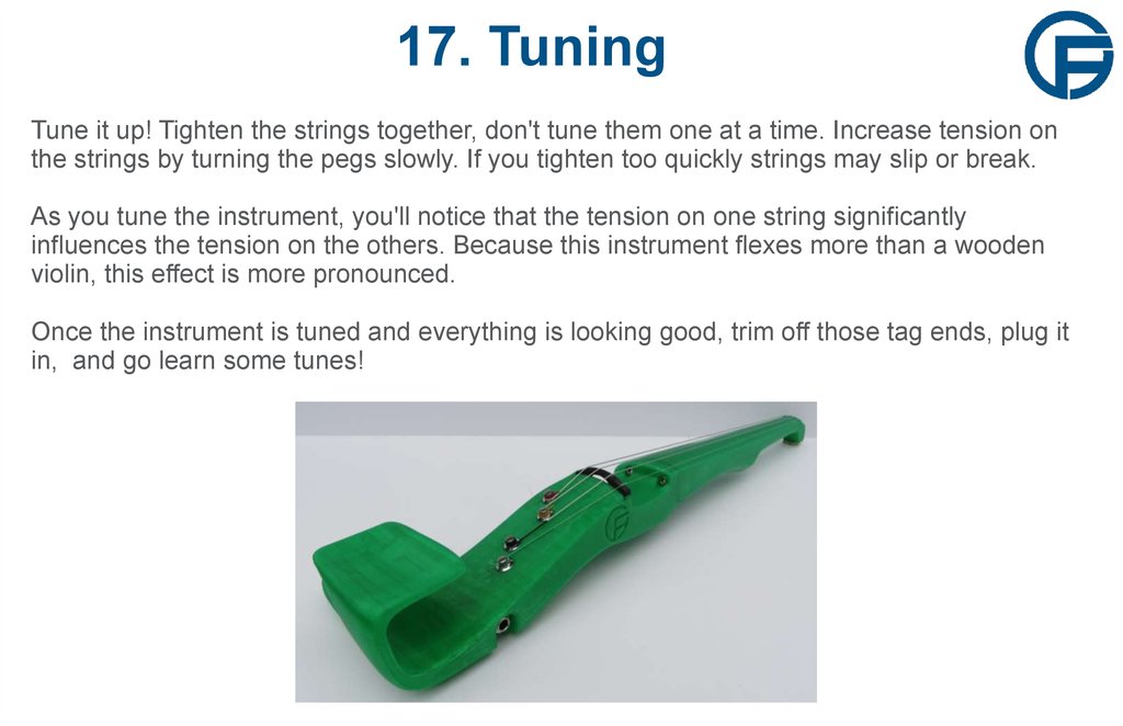 17. Tuning