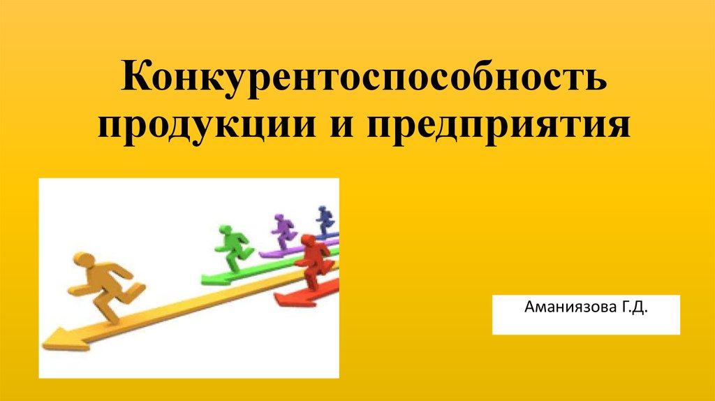 Конкурентоспособность предприятия картинки для презентации