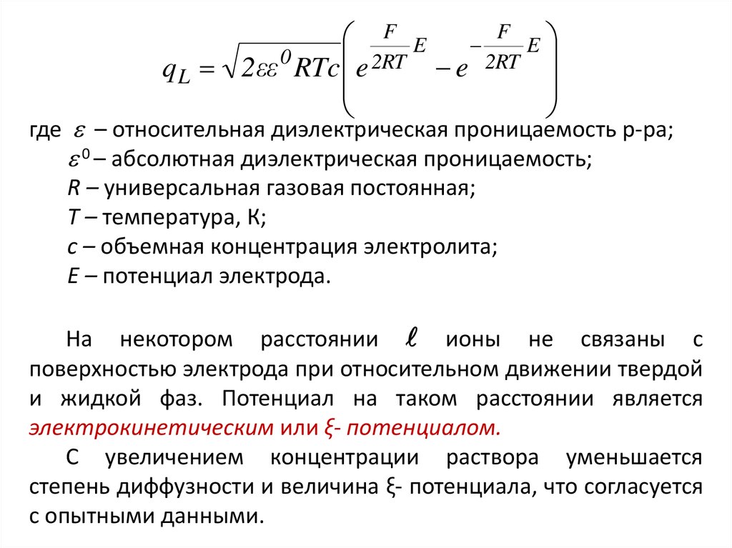 Диэлектрик постоянная