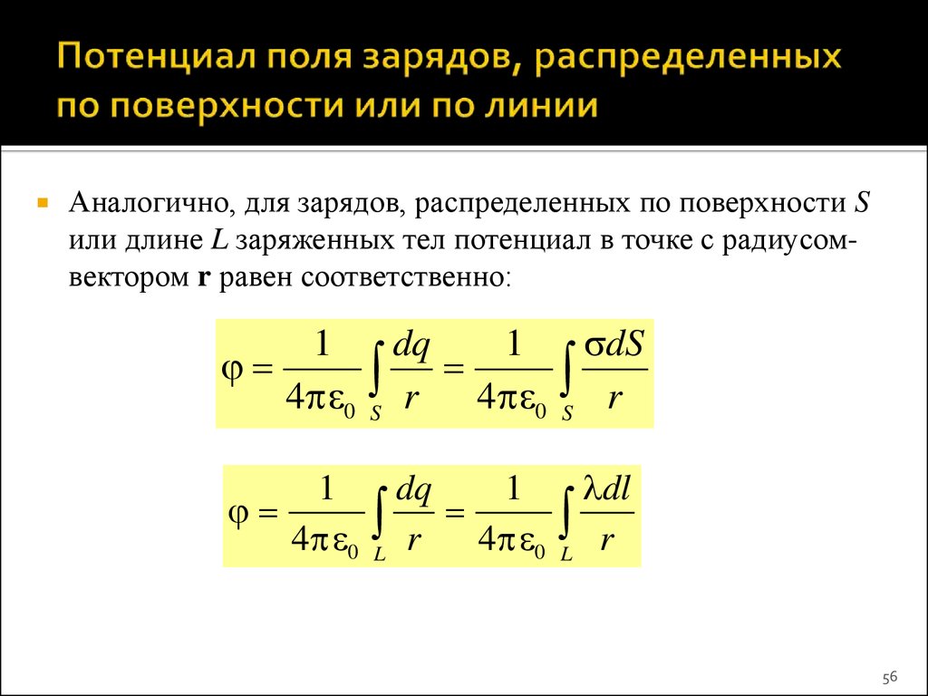 Поле потенциал. Потенциал системы точечных зарядов. Чтобы рассчитать потенциал поля распределенных зарядов. Потенциал поля произвольной системы зарядов.. Потенциал поля двух точечных зарядов.