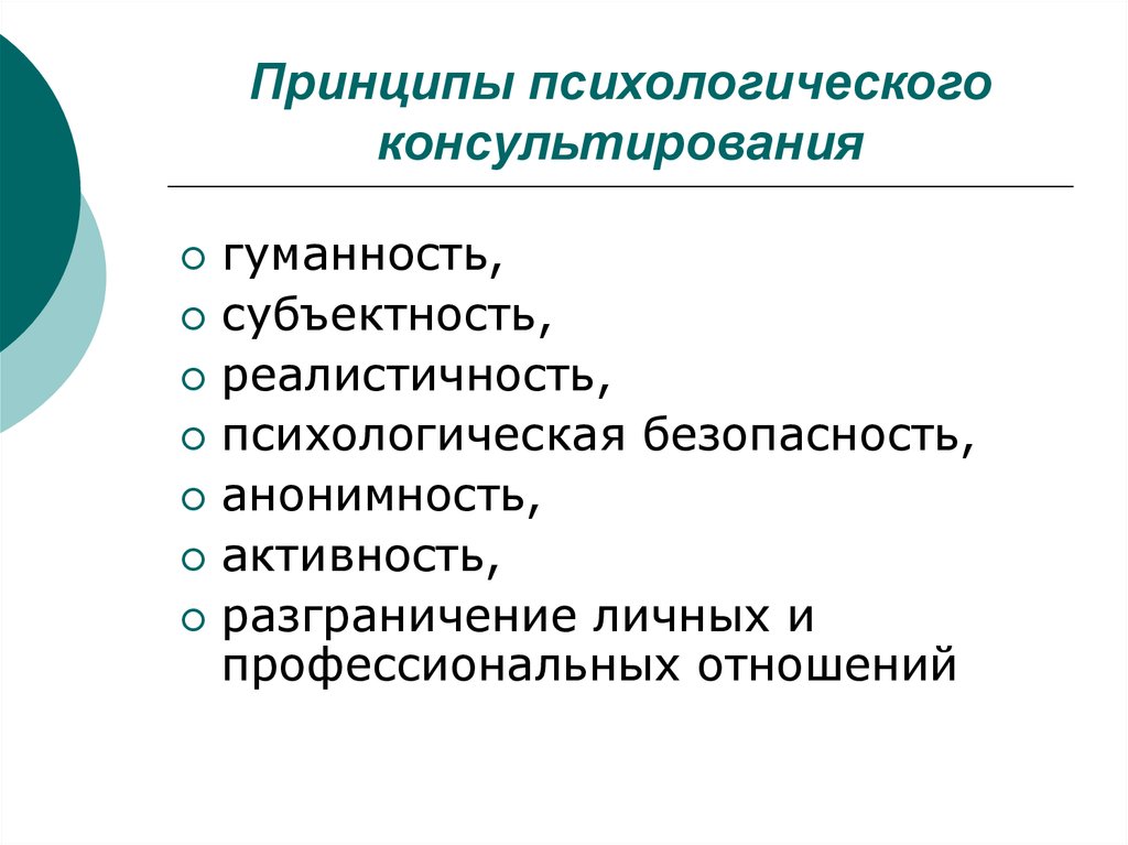 Презентация индивидуальное психологическое консультирование