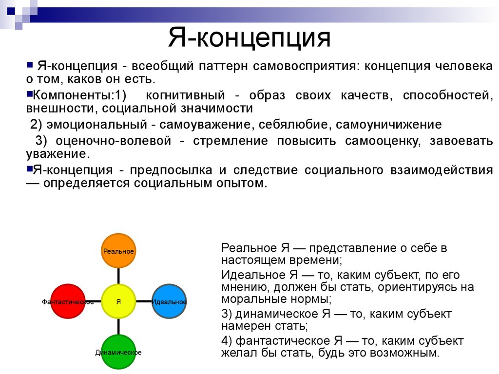 Я концепция