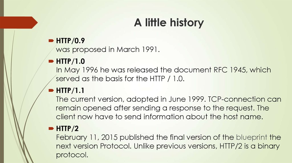 HTTP (Hypertext Transfer Protocol) - Ð¿Ñ€ÐµÐ·ÐµÐ½Ñ‚Ð°Ñ†Ð¸Ñ  Ð¾Ð½Ð»Ð°Ð¹Ð½