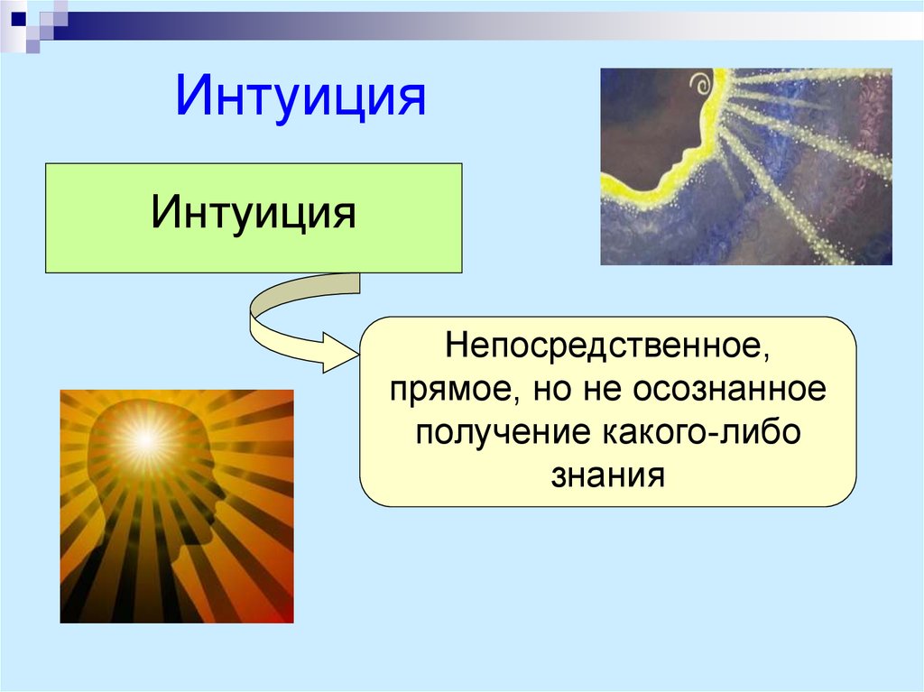 Познание в какой либо области. Интуиция понятия слайд. Интуиция презентация. Что такое интуиция как протекает этот процесс. Чутье и интуиция.