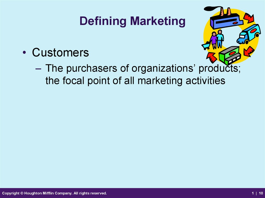 Defining Marketing