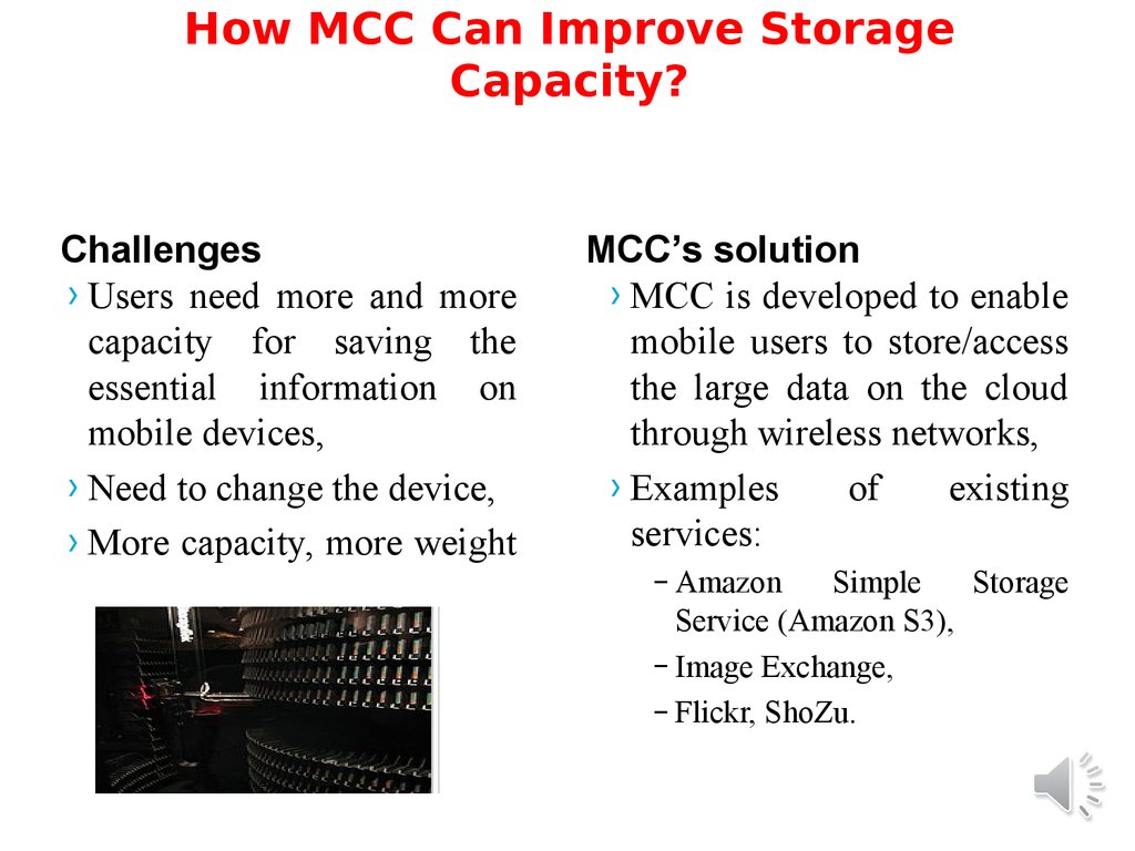 How MCC Can Improve Storage Capacity?