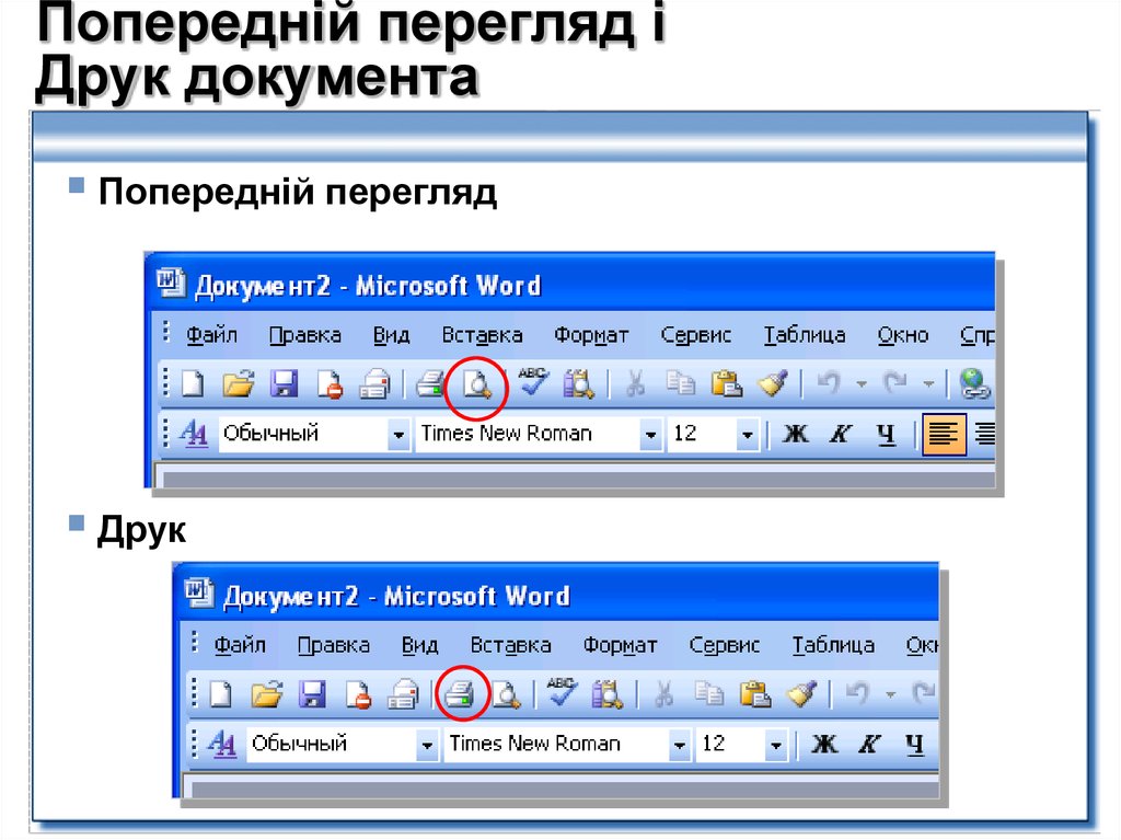 Word 7 0. Предварительный просмотр и печать документа. Предварительный просмотр документа в Word. Печать документов в Word. С какого перегляду.