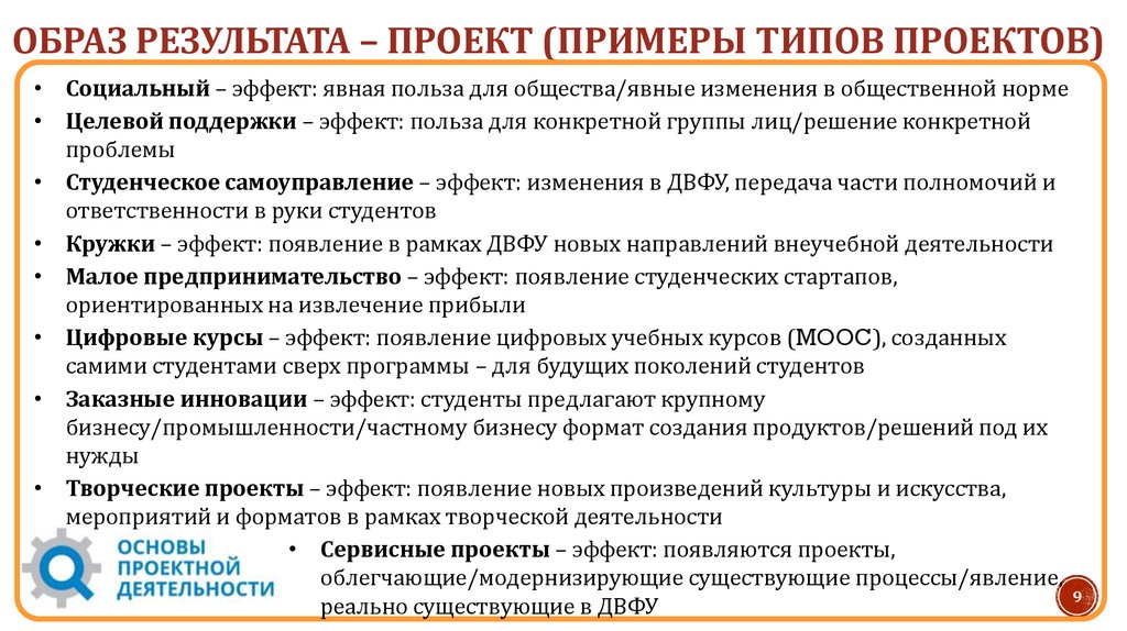 Принимает результаты проекта