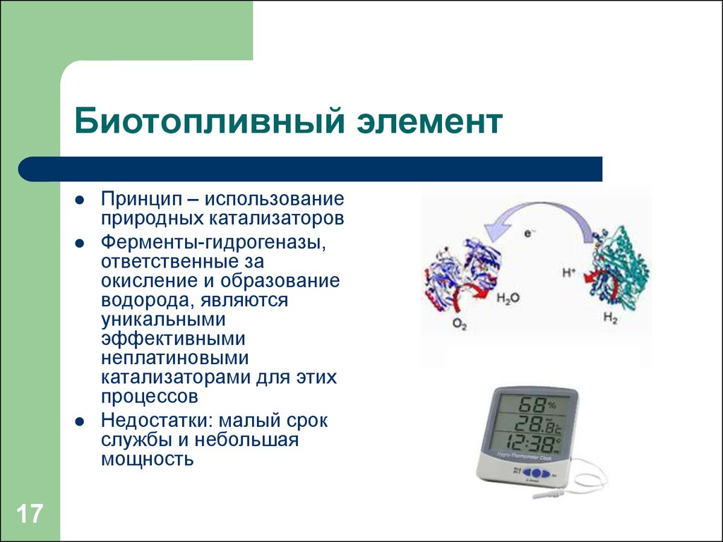 Топливные элементы презентация