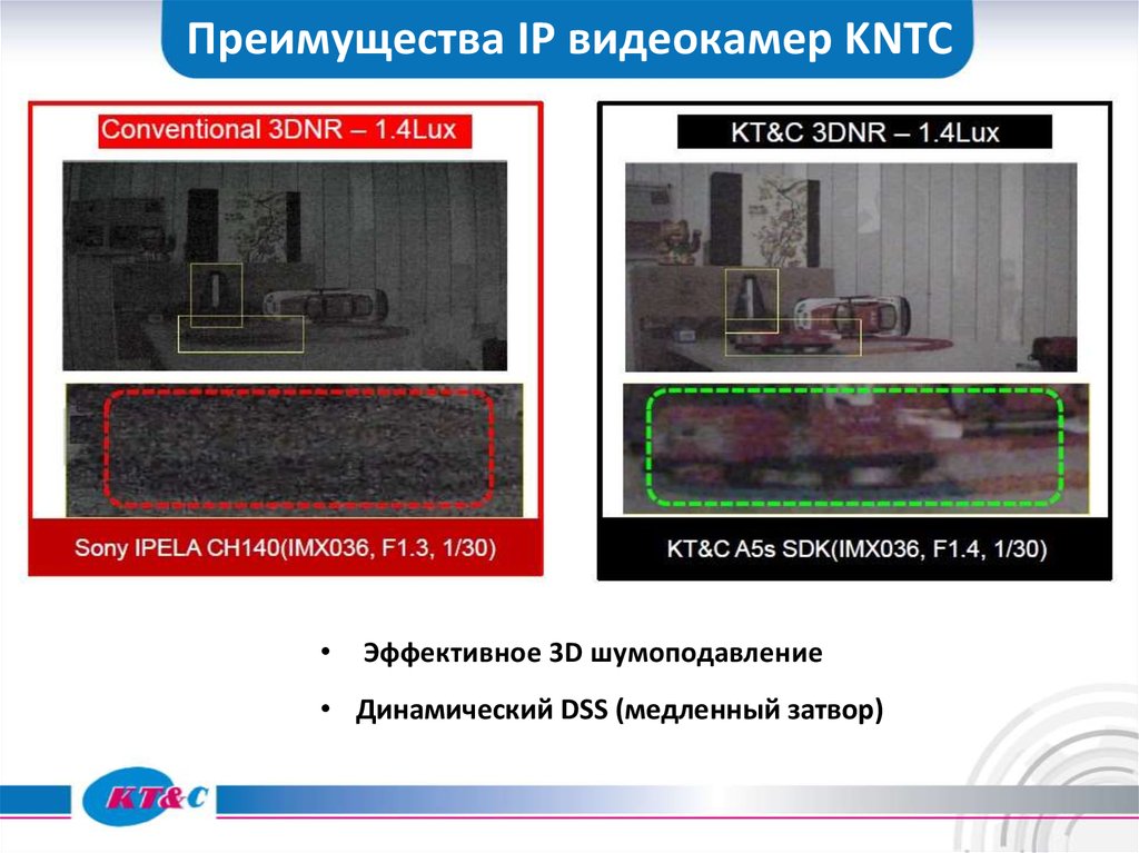 Перечислите достоинства камеры