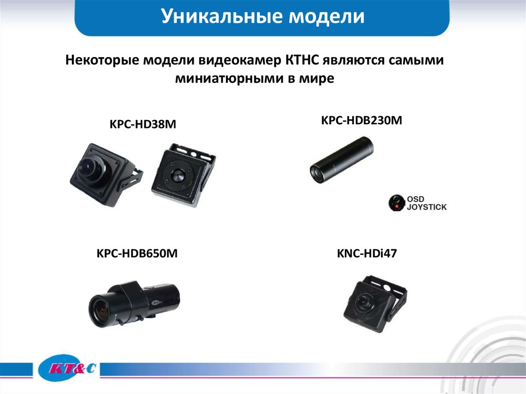 Уникальные модели