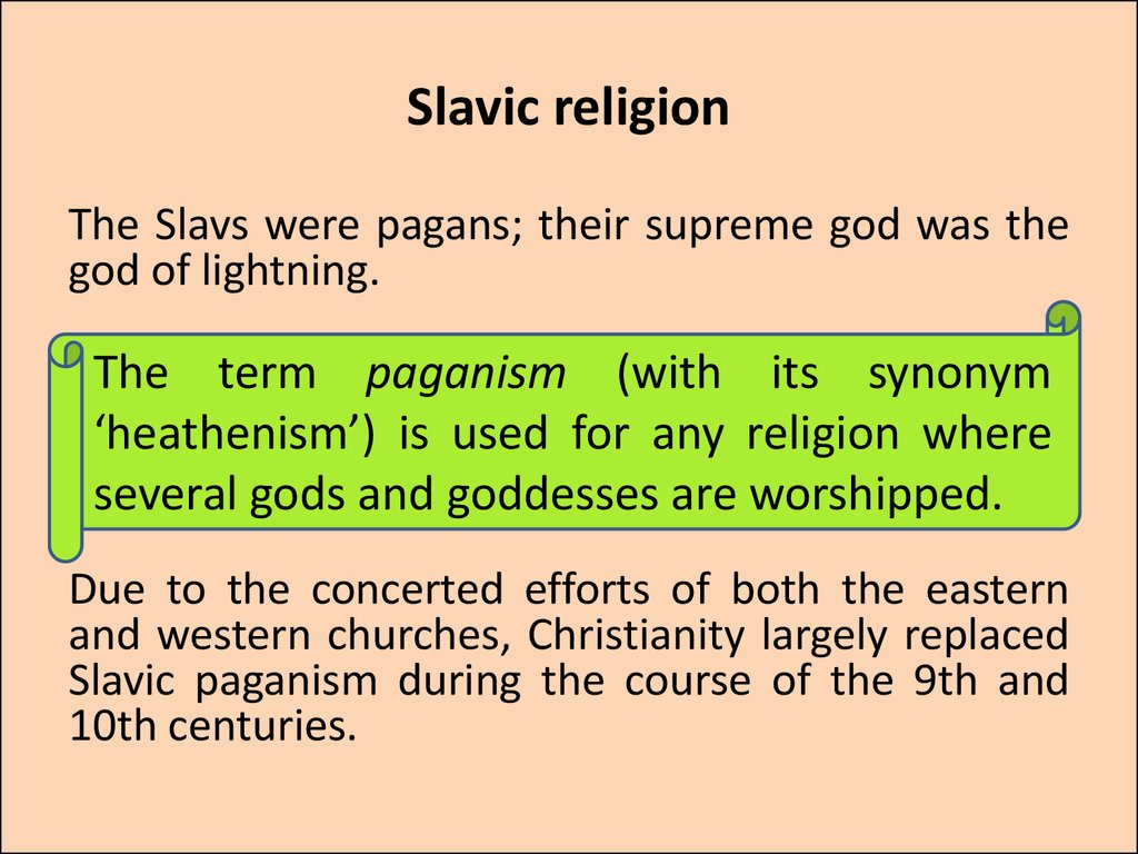 Slavic religion