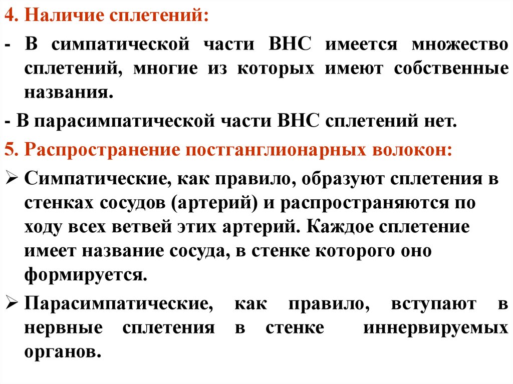 Функциональная анатомия вегетативной нервной системы презентация