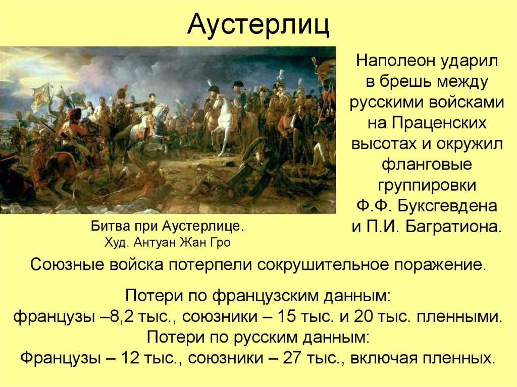 Аустерлиц дата