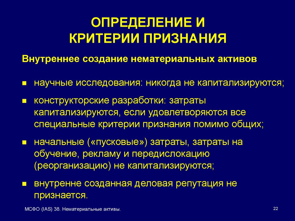 Признание нематериальных активов. Критерии НМА. Критерии признания нематериальных активов. Критерии признания активов. Критерии признания НМА.