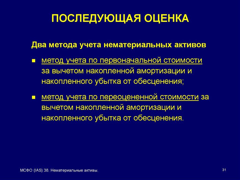 Нематериальные активы оценивают. Последующая оценка НМА. Оценка стоимости нематериальных активов. Последующая стоимость нематериальных активов формируется в процессе. Модель оценки нематериальных активов [.