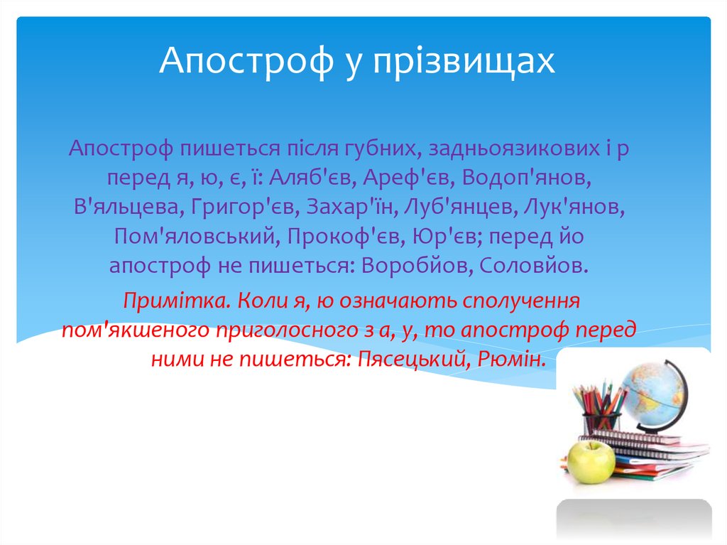 Апостроф новости украина. Григор'Єв чому з апострофом.