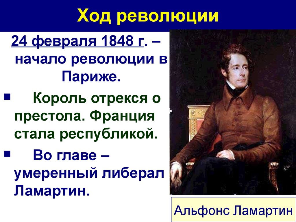 Презентация французская революция 1848