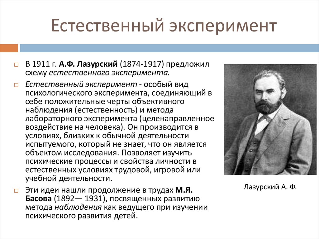 Создание эксперимента. Лазурский Александр Федорович вклад в психологию. А.Ф.Лазурский 1874-1917. Лазурский естественный эксперимент. Лазурский психолог естественный эксперимент.