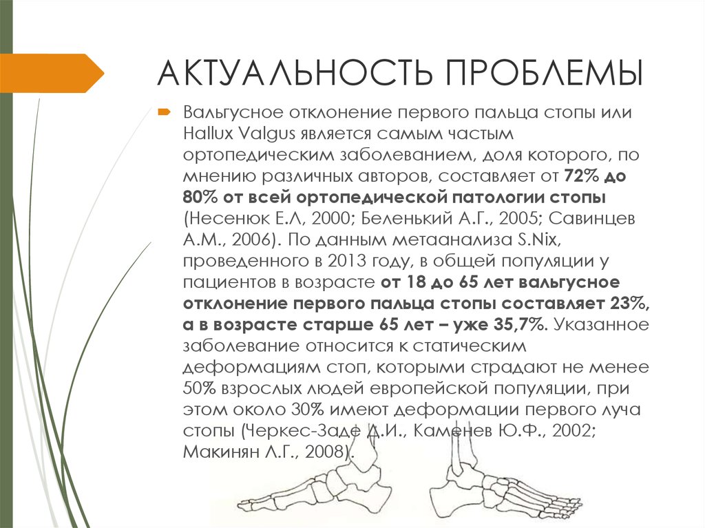 АКТУАЛЬНОСТЬ ПРОБЛЕМЫ