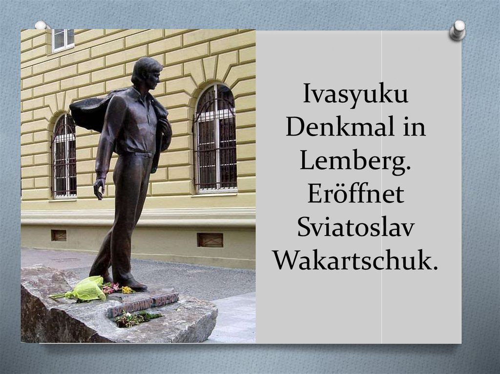 Denkmal für den Stadtgründer Daniel von Galizien