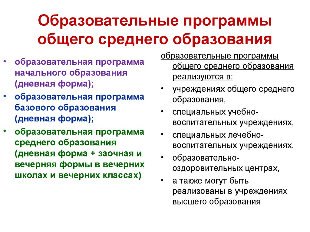 Организациями общего среднего образования. Образовательная программа. Программа среднего общего образования. Образовательная программа среднего образования. Образововательные прорамм.