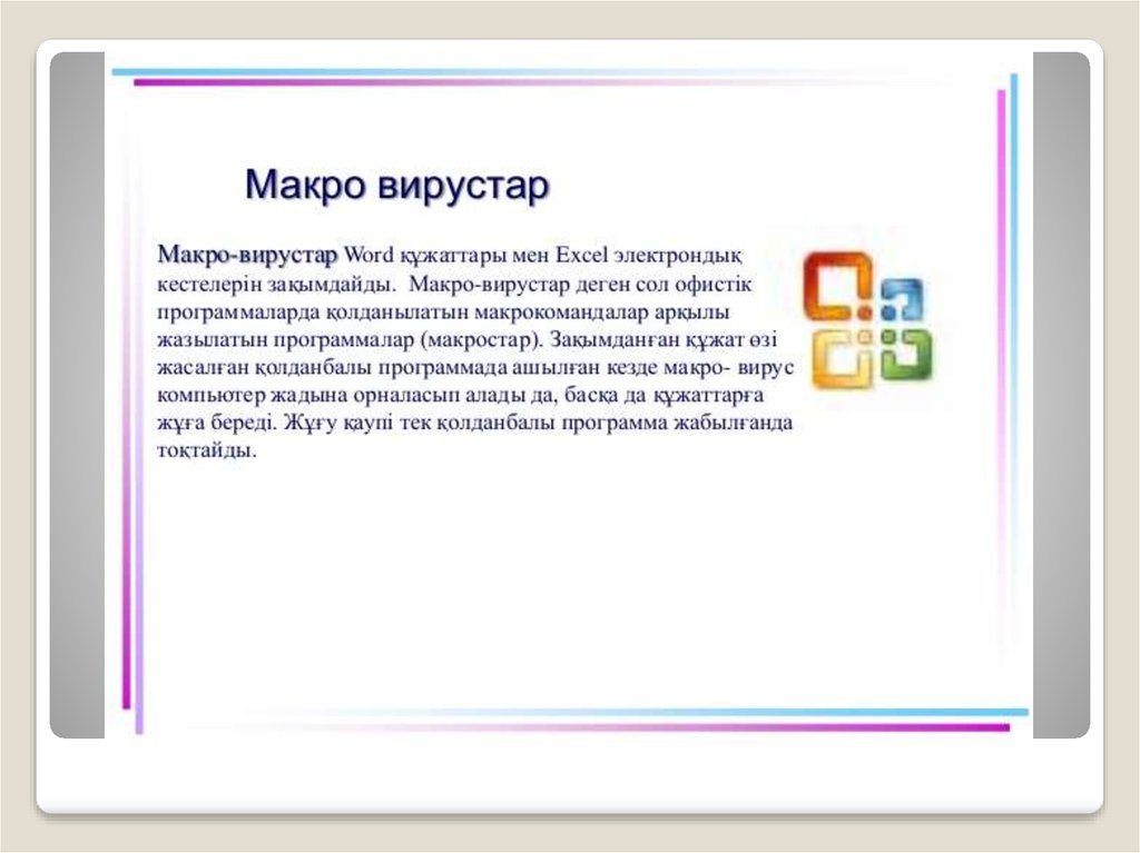 Антивирустық қауіпсіздік презентация