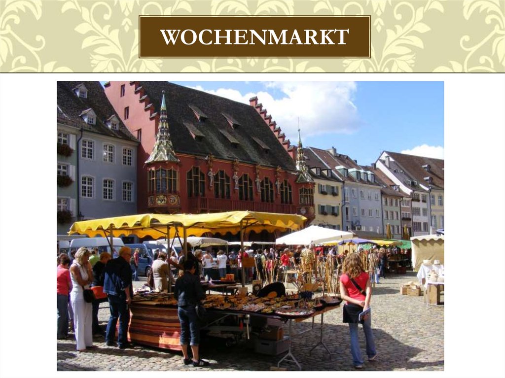 Wochenmarkt