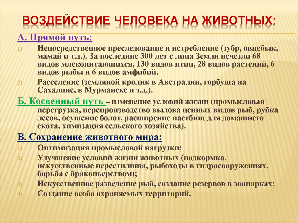 Косвенное влияние. Влияние человека на животных. Воздействие человека на животный мир. Влияние человека на живую. Положительное влияние человека на животных.