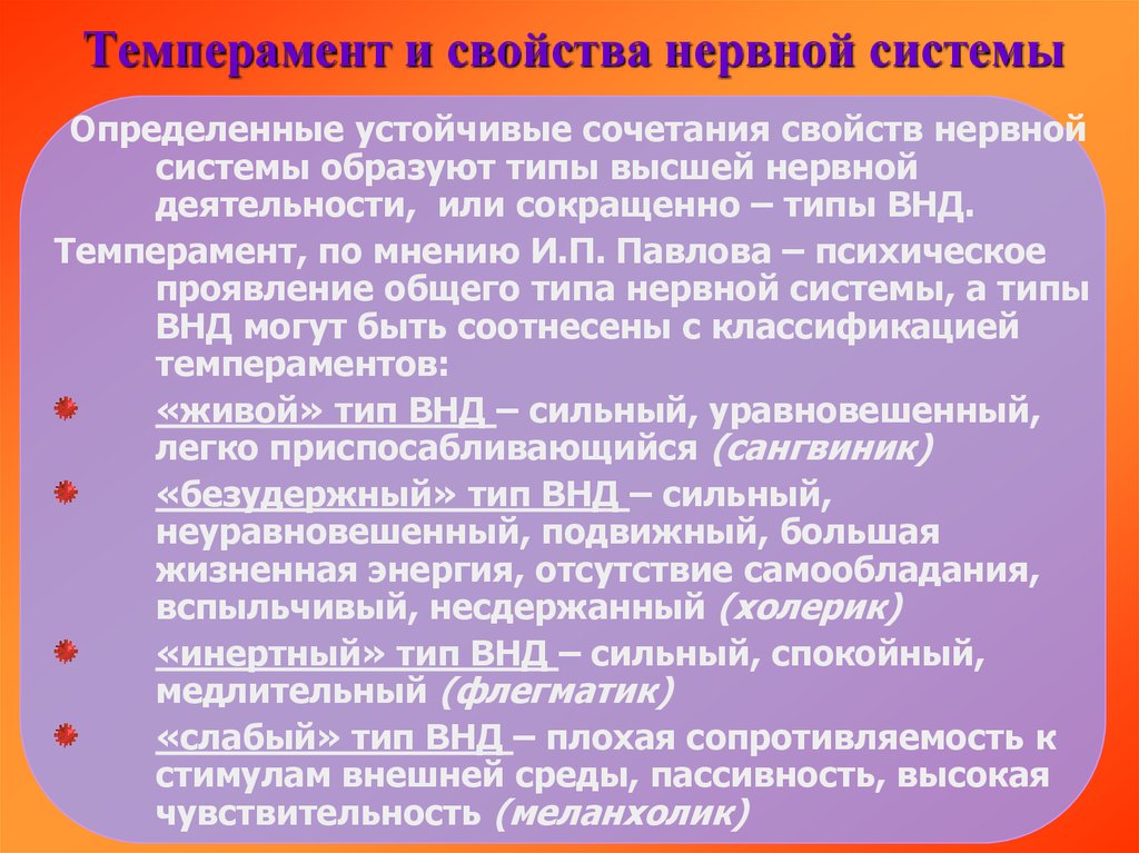 Темперамент и характер презентация 8 класс биология