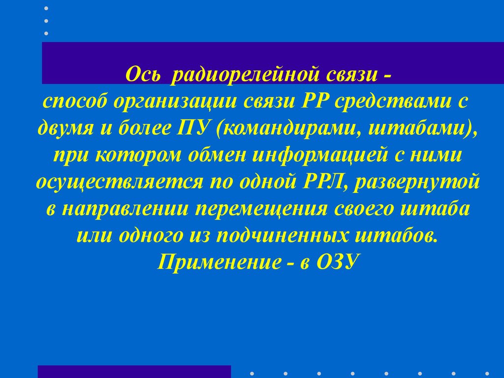 Радиорелейная связь презентация