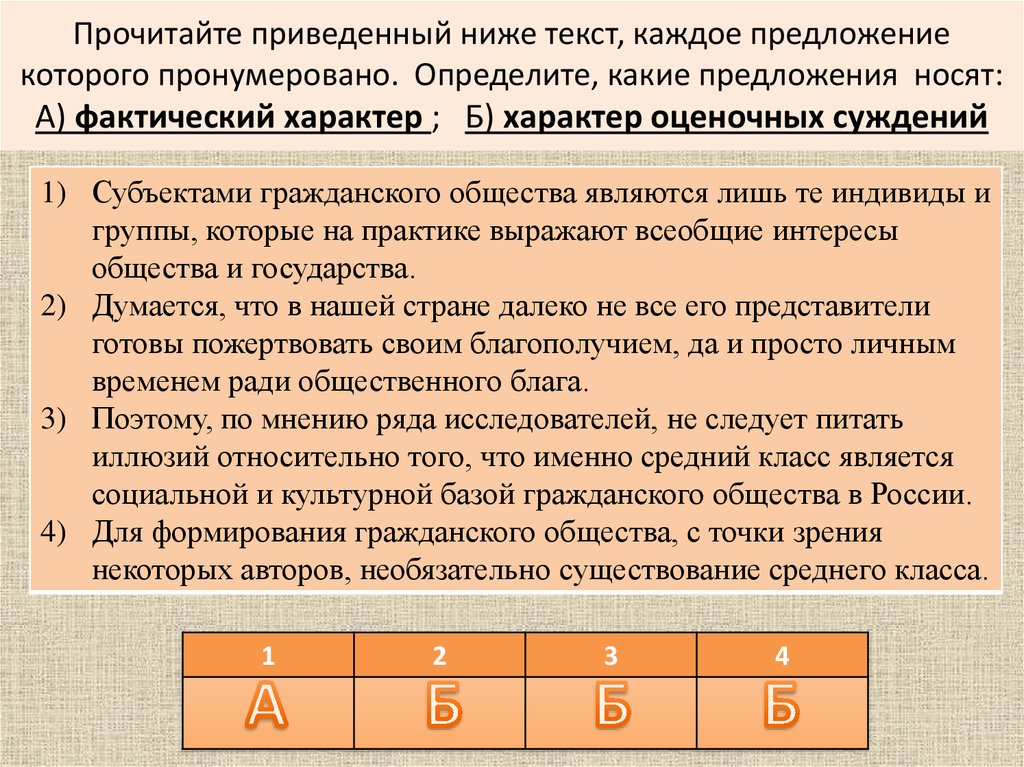 Прочитайте приведенный ниже текст