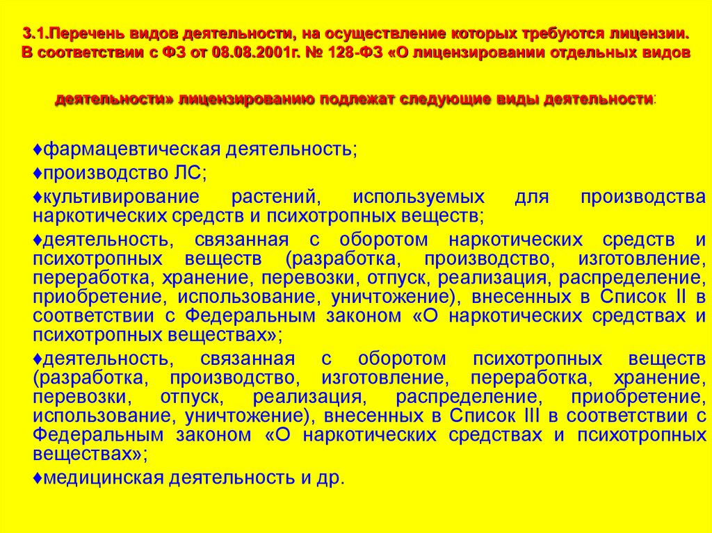 Перечень деятельности. Перечень видов деятельности. Перечень видов деятельности, на которые требуются лицензии. Перечень видов деятельности, на которые не требуются лицензии. Перечень видов работ.