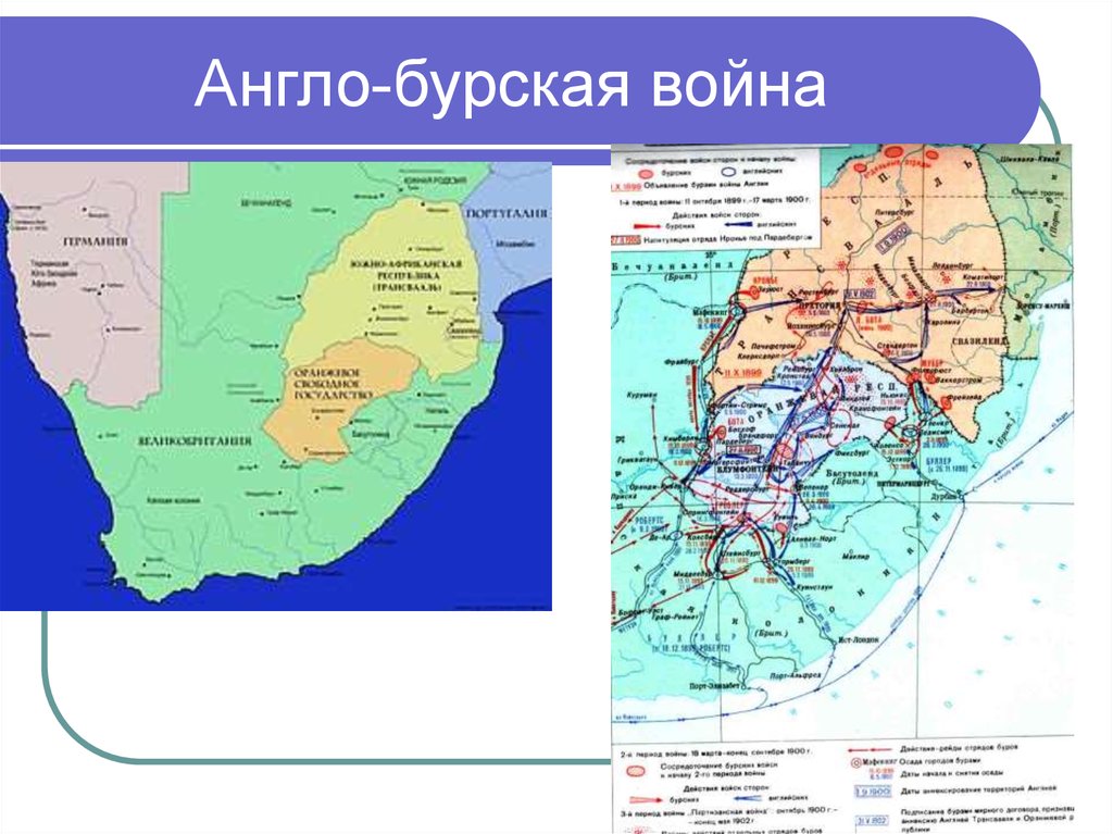 Англо бурская война презентация