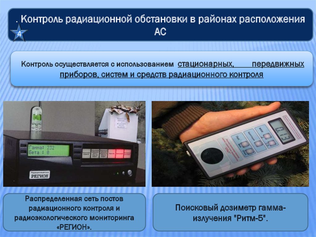 Дозиметрический контроль. Контроль радиационной обстановки. Средства радиационного контроля. Мониторинг радиационной обстановки. Пост радиационного контроля.