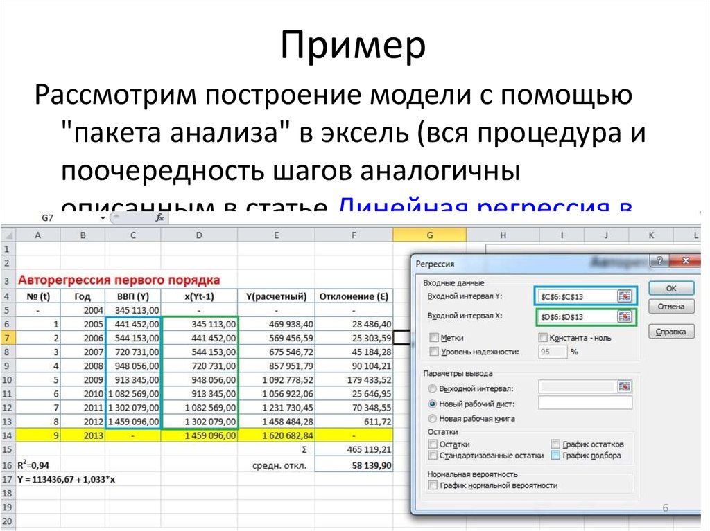 Модель данных в excel. Модель авторегрессии в excel. Авторегрессия второго порядка в excel. Линейная модель эксель. Построение модели авторегрессии в excel.