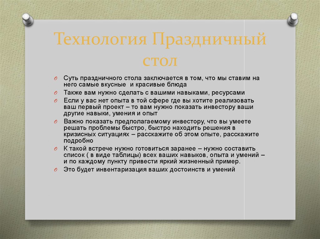 Проблемная ситуация в проекте по технологии праздничный сладкий стол