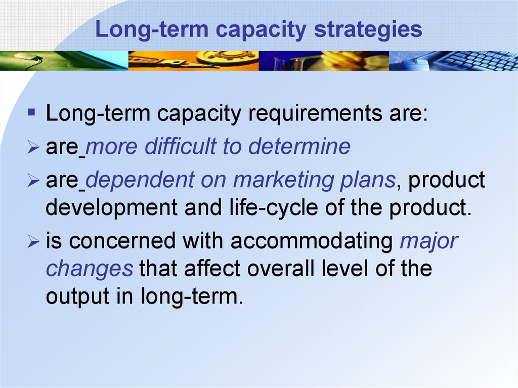 Capacity Planning Online Presentation