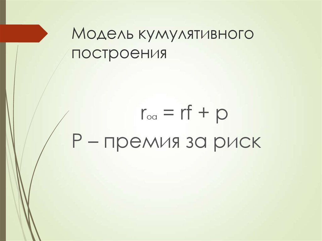 Предельная стоимость капитала задействованного в проекте определяется точкой пересечения графиков