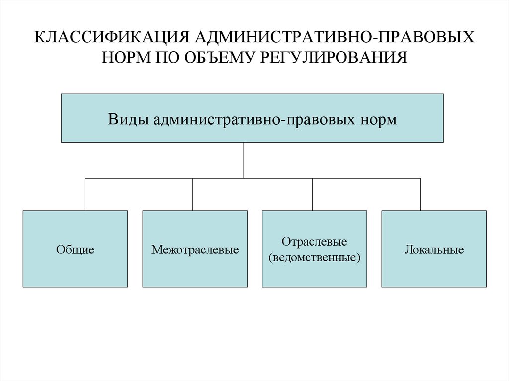 Виды правовых норм схема