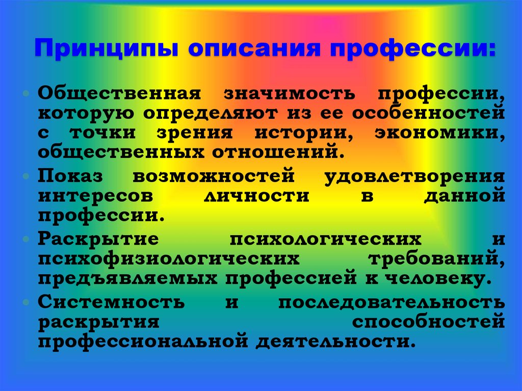 Принципы описания документов. Принципы описания. Описать принцип сновение. Что значит описать принцип.