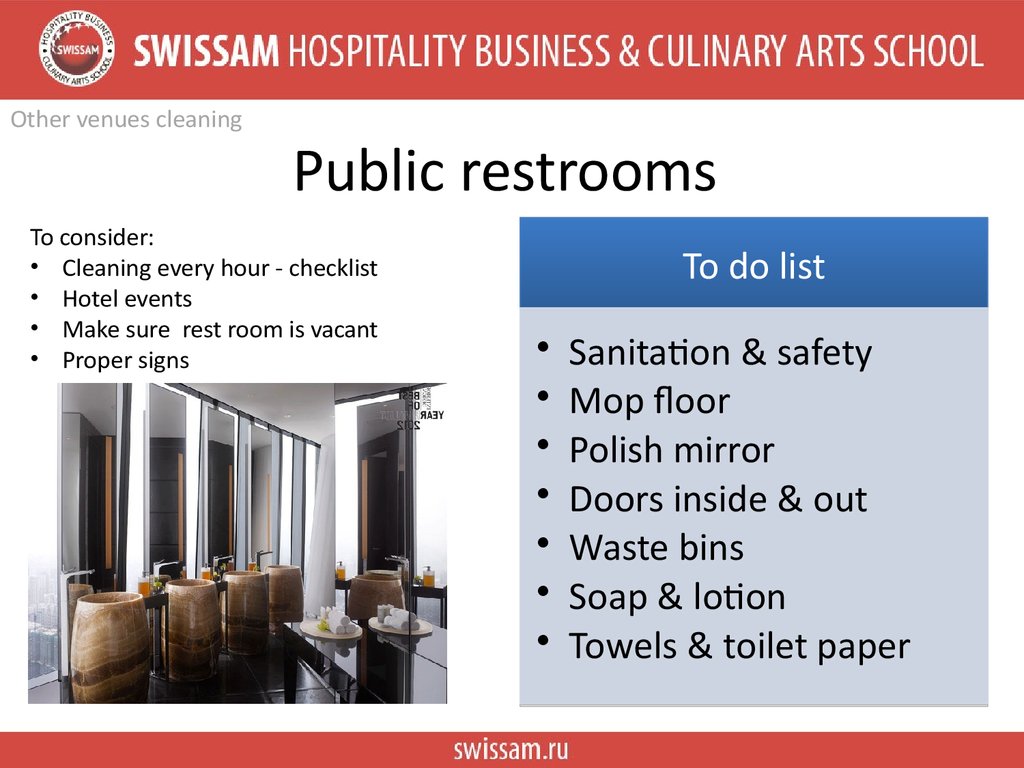 Public Restroom Cleaning Checklist C Punkt