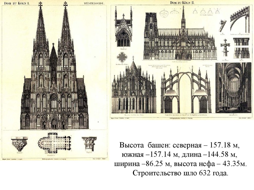 Чертежи кельна история