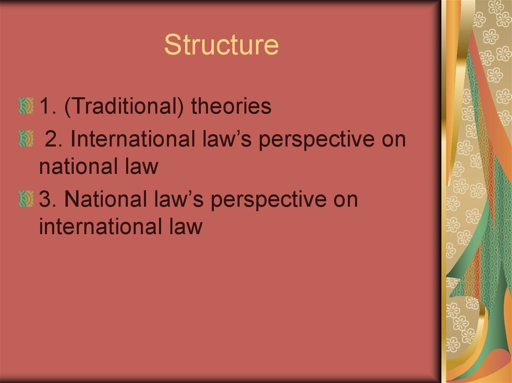 national vs international law