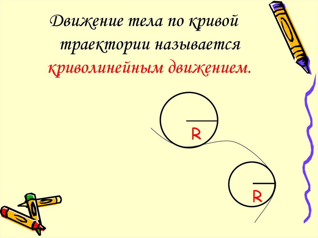 Прямолинейное и криволинейное движение