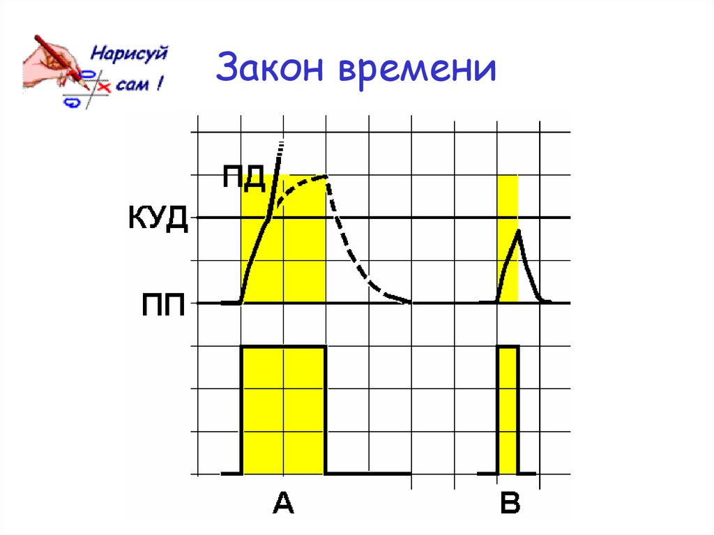 Законы возбуждения. Законы возбуждения закон времени.