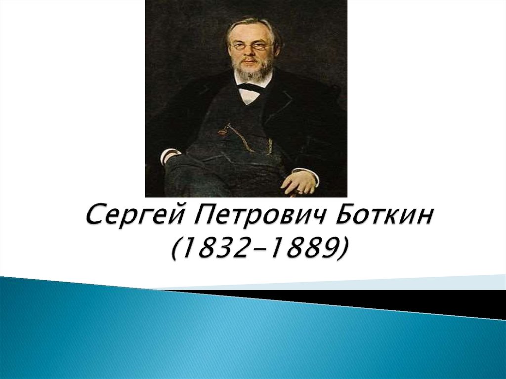 Сергей петрович боткин презентация на английском